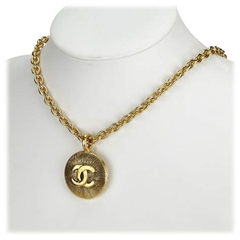 chanel jewelry pendant|vintage Chanel pendant.